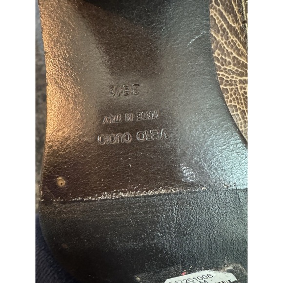 Giuseppe Zanotti Rare Vintage Gold Tooled Leather Western Cowboy Boots NEW 8.5 - Picture 15 of 16